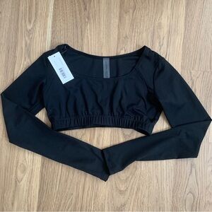 NWT Outdoor Voices Sculpt Long Sleeve Crop Top